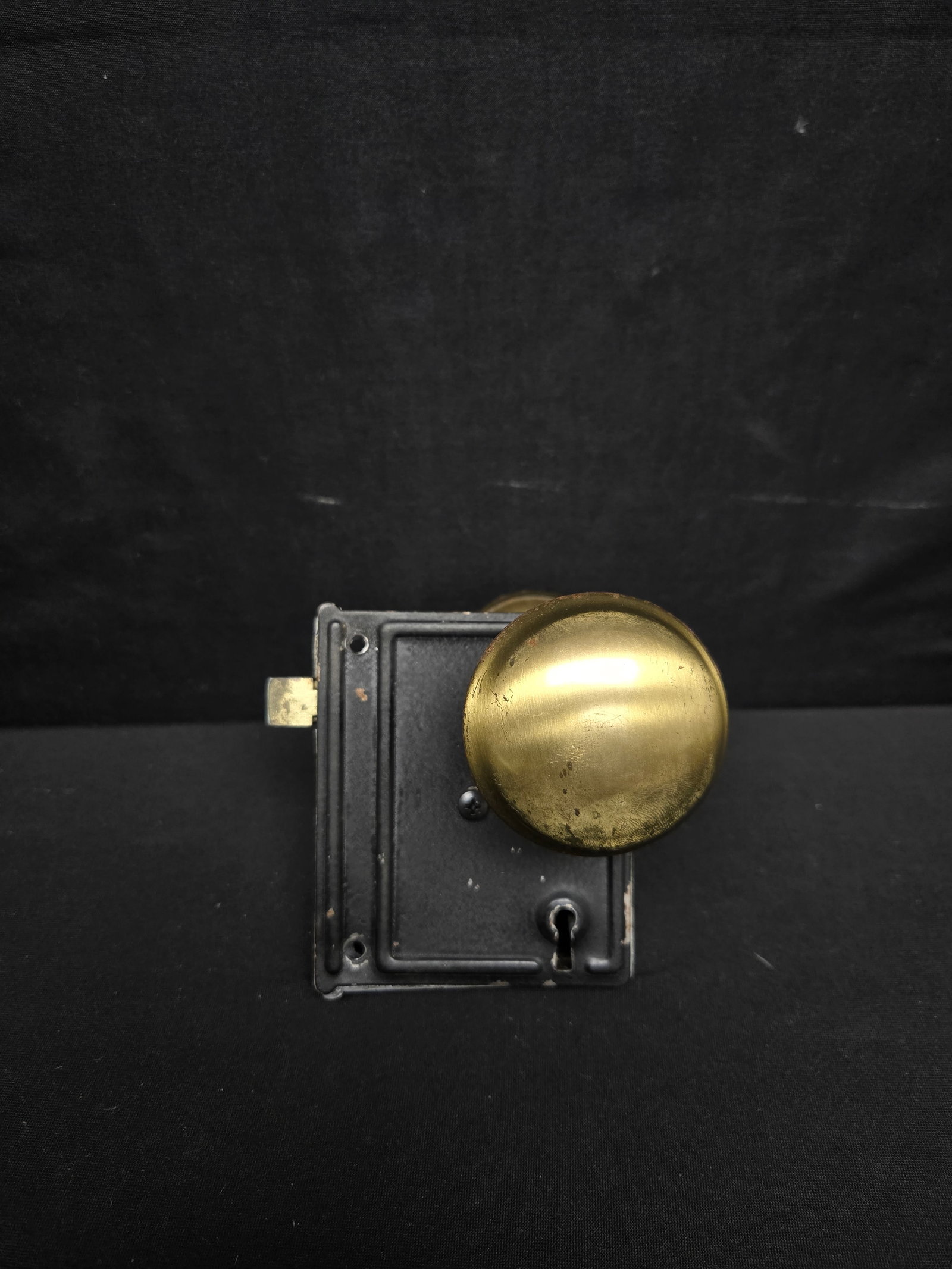Antique Doorknob Lock & Key (2pc) (1 of 3)