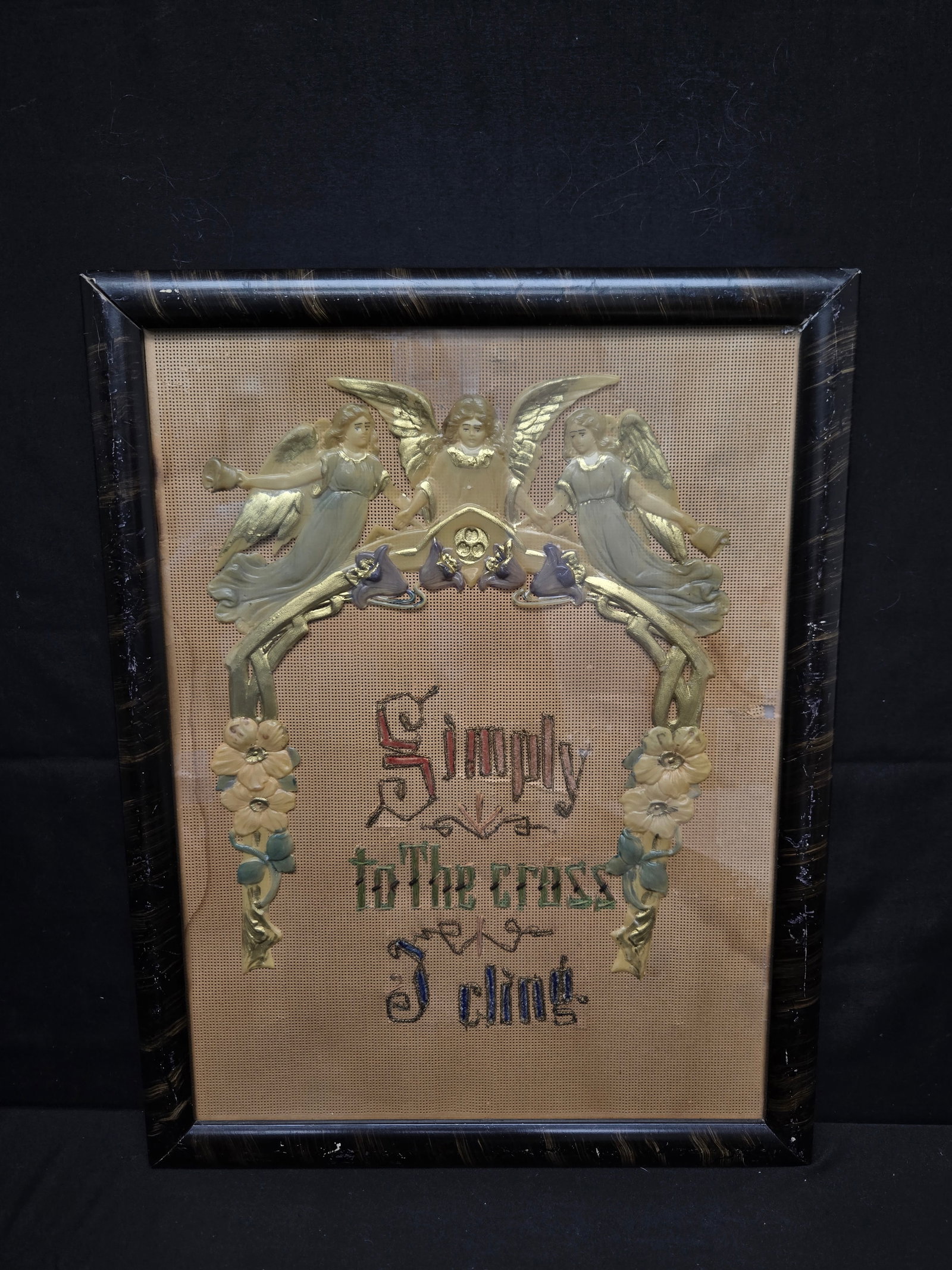Victorian Antique Religious Sampler (1 of 2)
