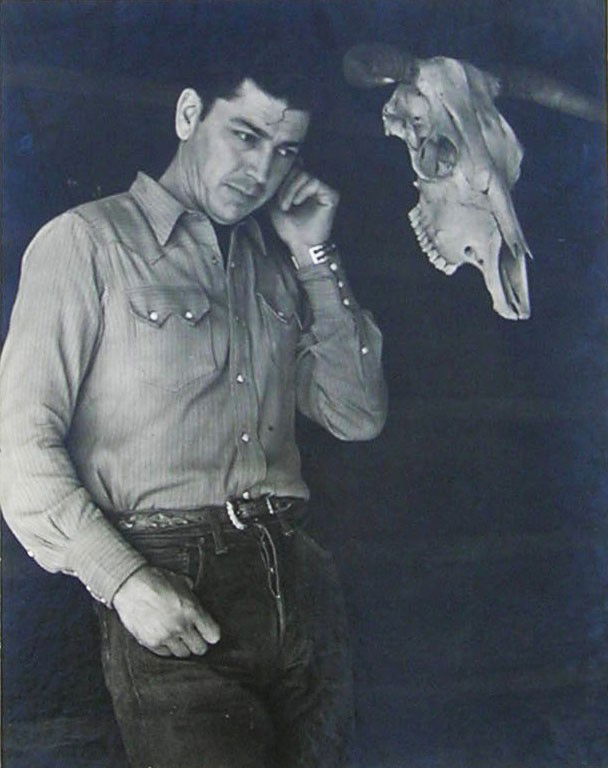 Konrad Cramer (1888-1963): Title: Eduardo Chavez, 1950 Medium: silver gelatin print Size: 10 x 8 Signed: signed lower left