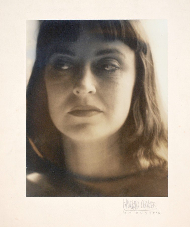 Cramer Photograph of Marion Greenwood: Lot 178 Artist: Konrad Cramer (1888 - 1963) Title: Cramer Photo of Marion Greenwood Medium: Photograph Image Size: 10 x 7 3/4 1/2 in. Frame Size: 16 1/2 x 13 1/4 in. Signed: Lower Right Estimate: $120