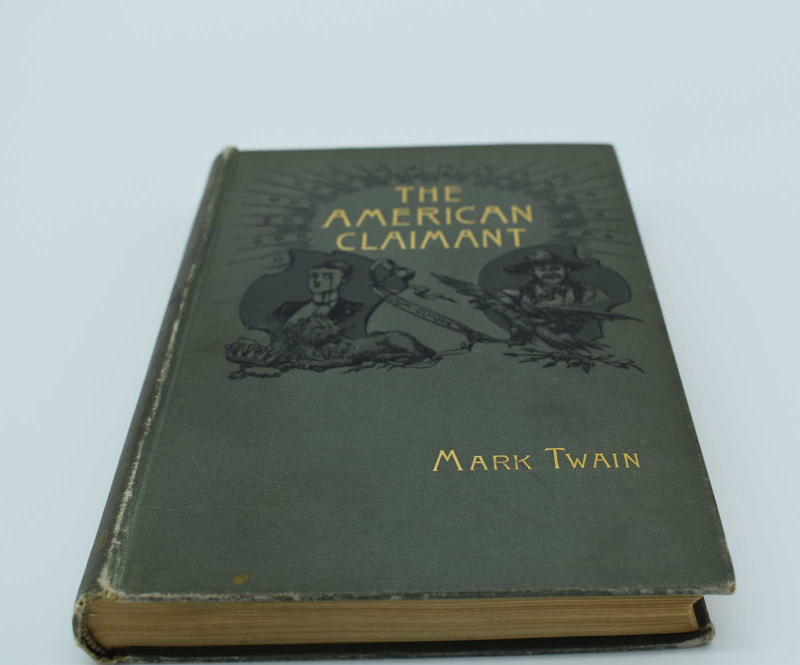 Mark Twain autographed The American Claimant 1892 Print (1 of 5)