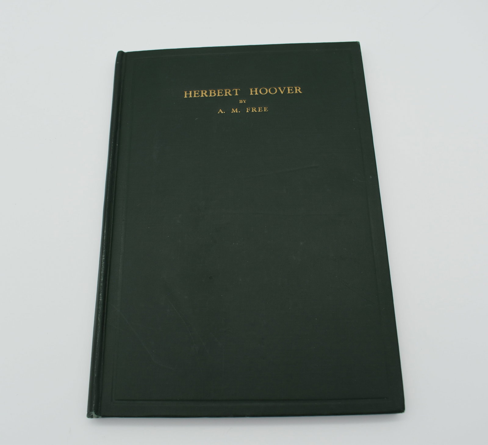 Herbert Hoover autographed book (1 of 3)