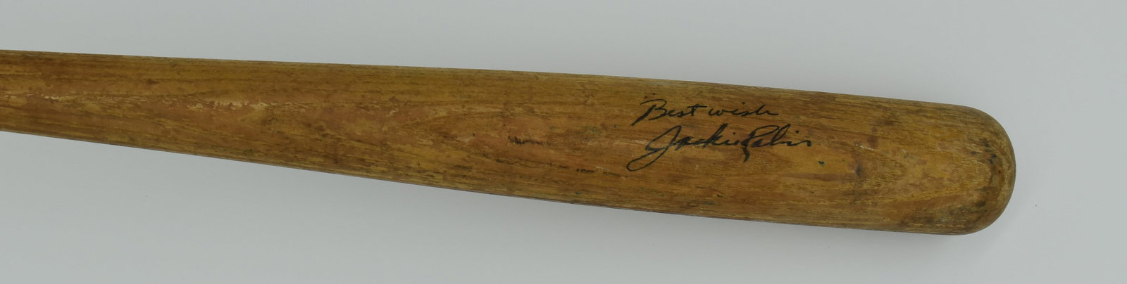 Jackie Robinson signed bat (1 of 1)