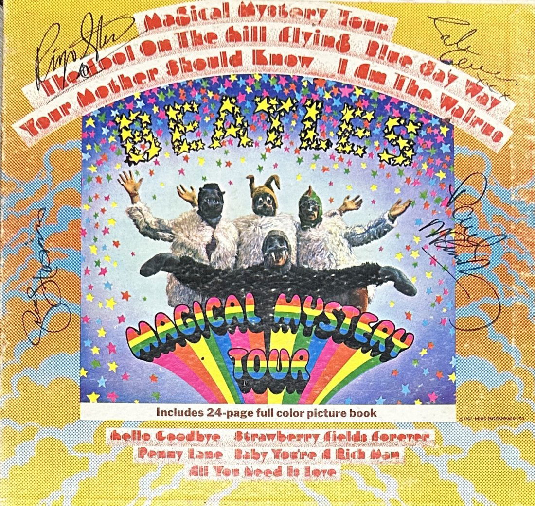 The Beatles Autographed Magical Mystery Tour Album (1 of 1)