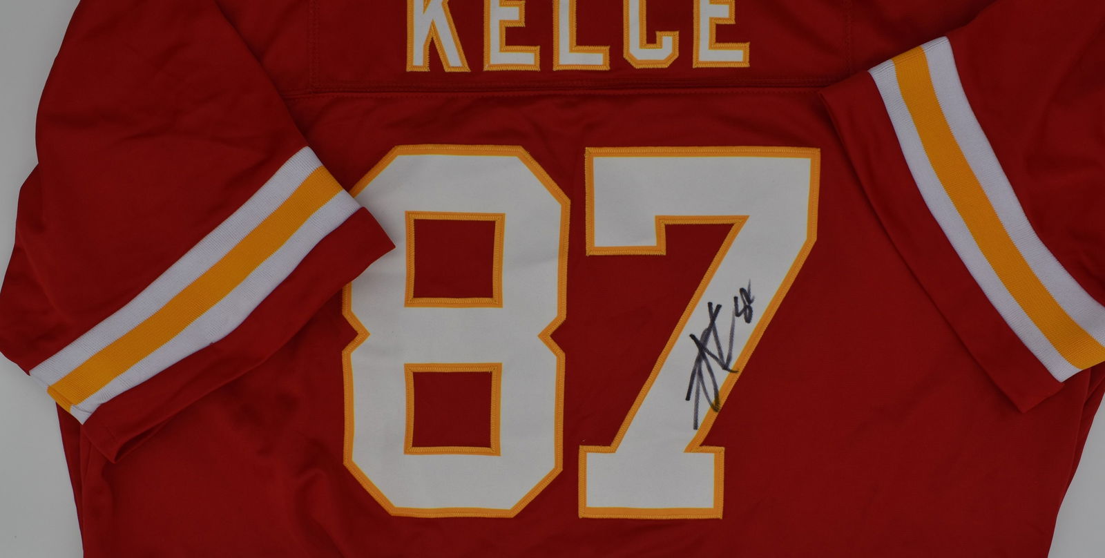 Travis Kelce signed number 87 jersey (1 of 2)