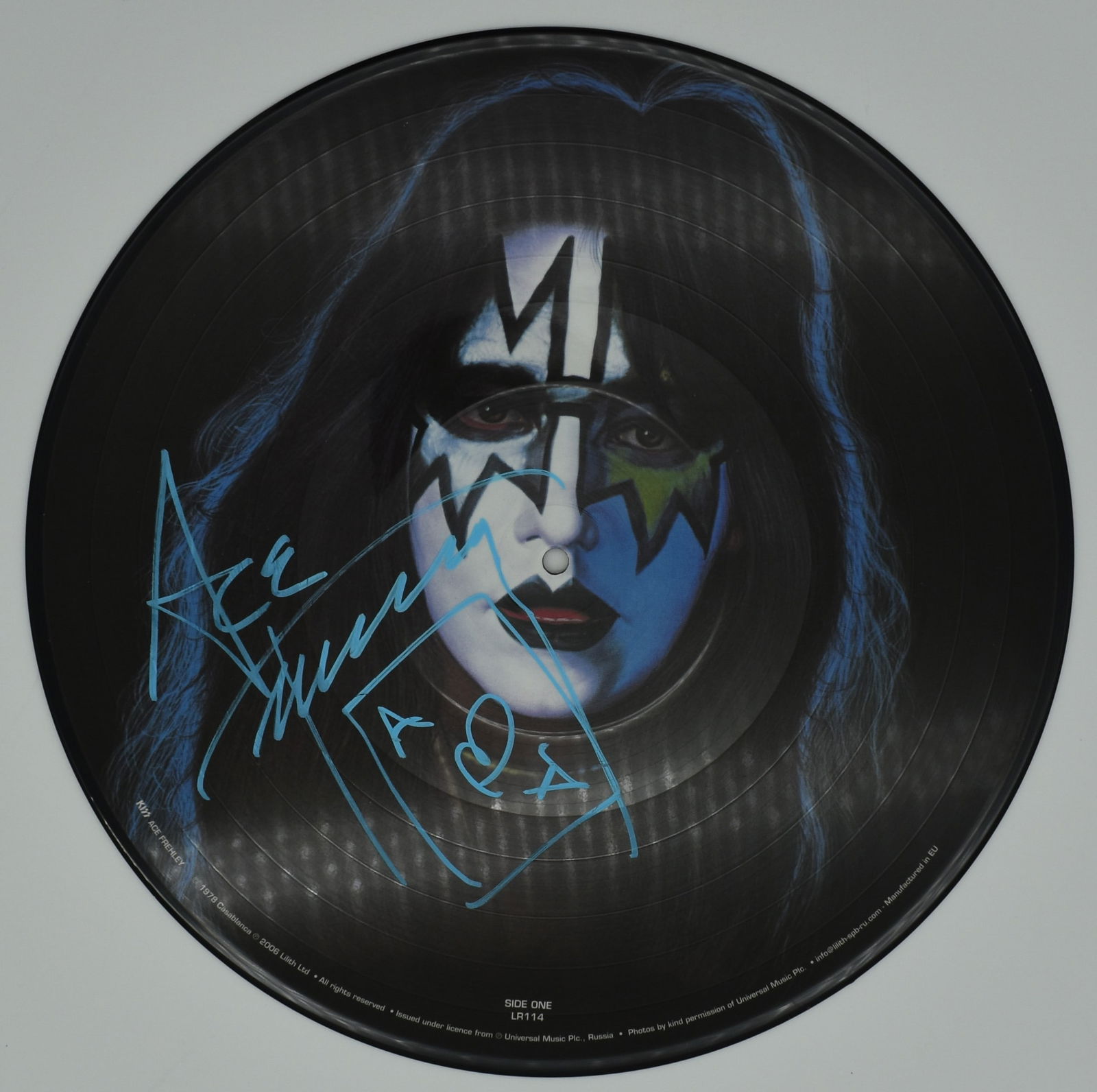 Ace Frehley autographed picture disc (1 of 1)