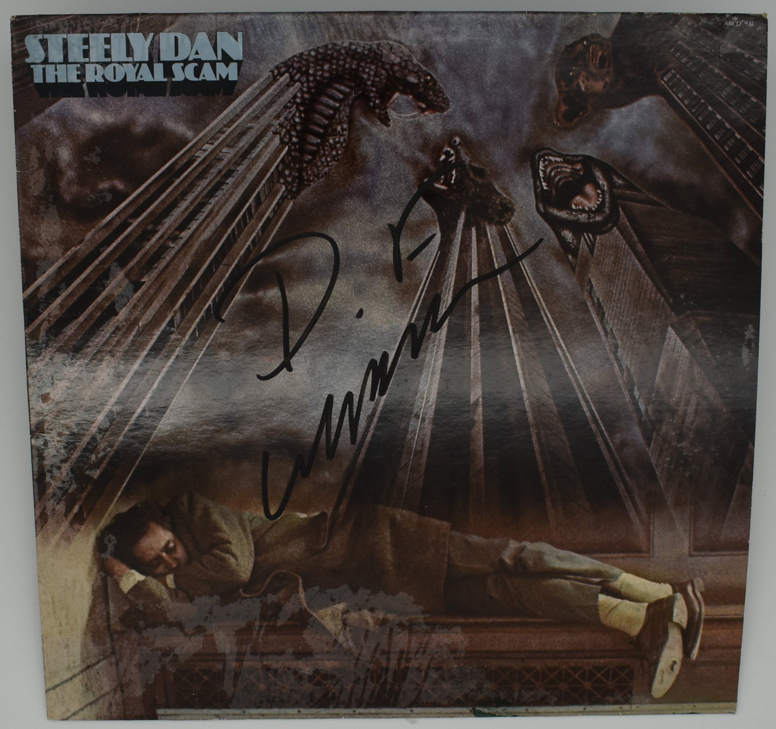 Steely Dan autographed royal scam album (1 of 2)