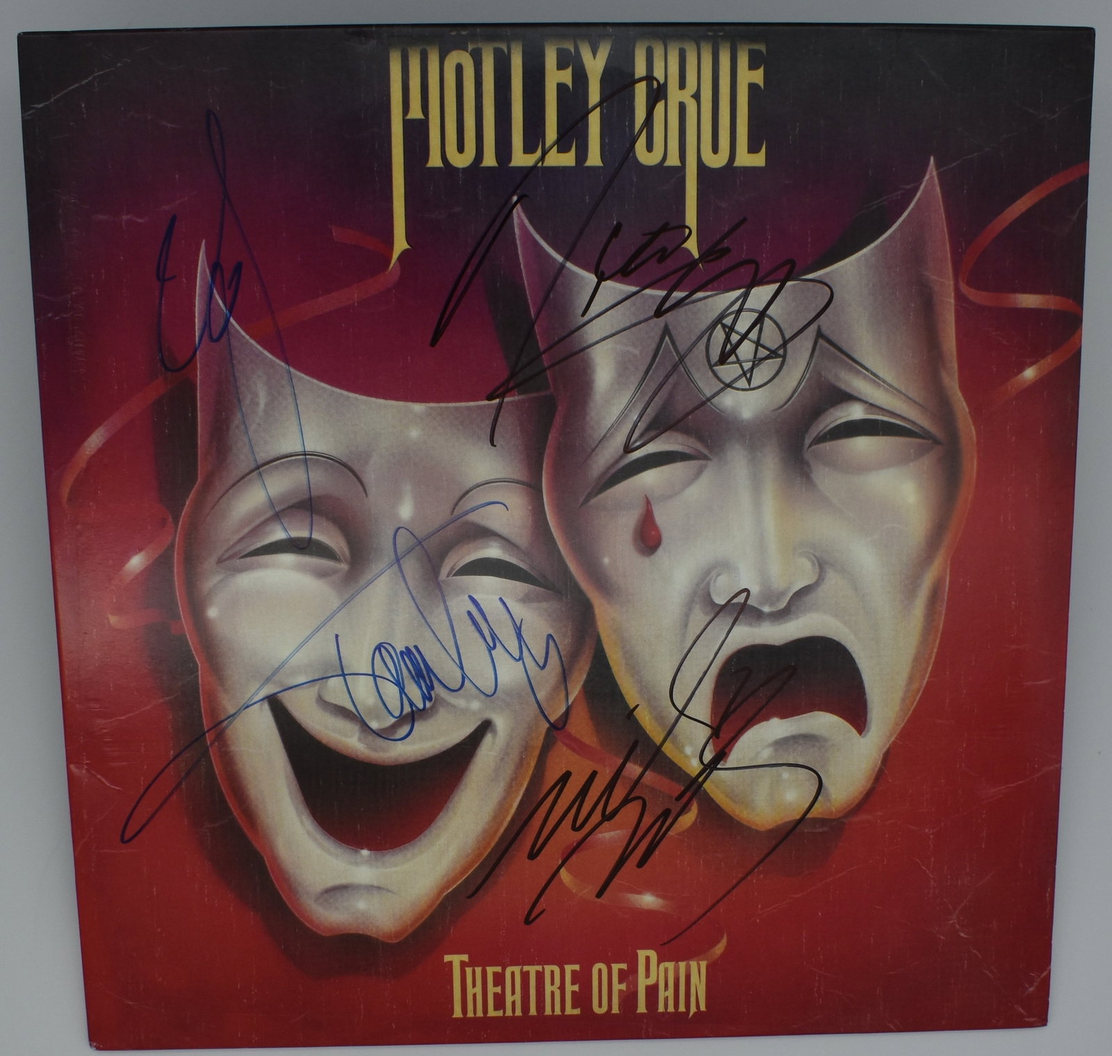 Motley Crue autographed album (1 of 2)