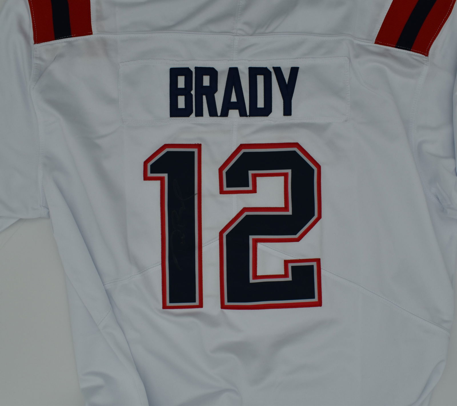 Tom Brady autographed jersey (1 of 2)
