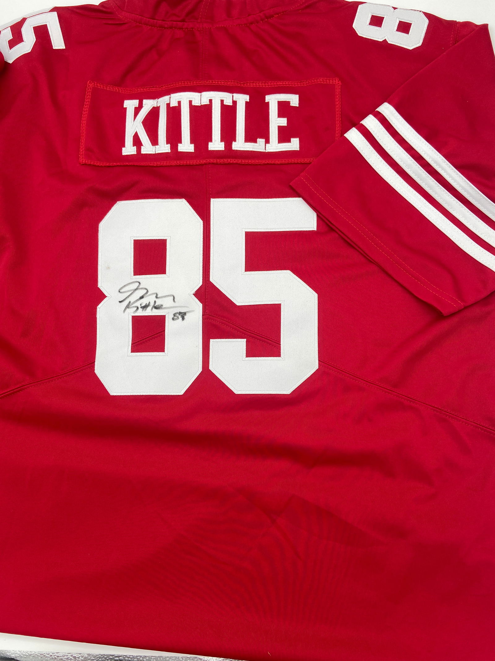 George Kittle Autographed jersey (1 of 1)