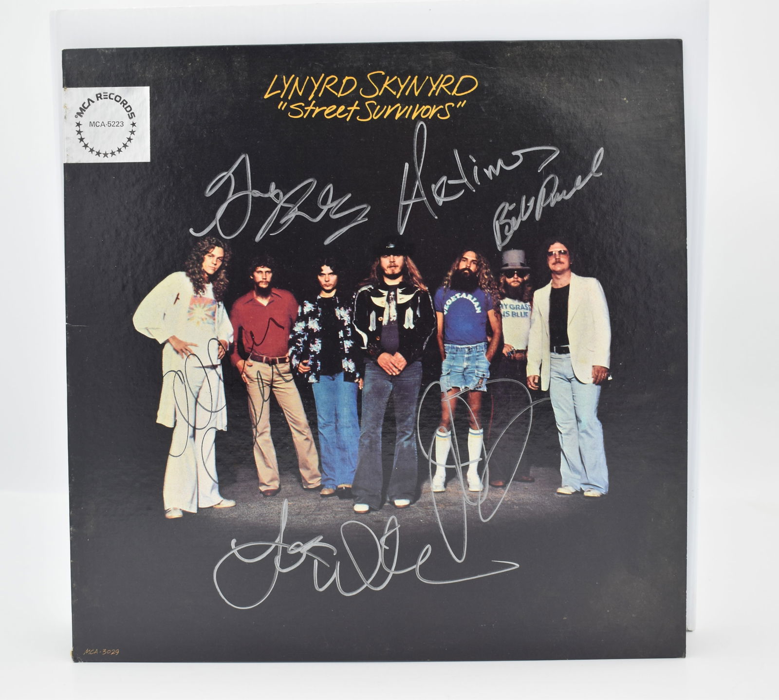 Lynyrd Skynyrd autographed Street Survivors album (1 of 1)