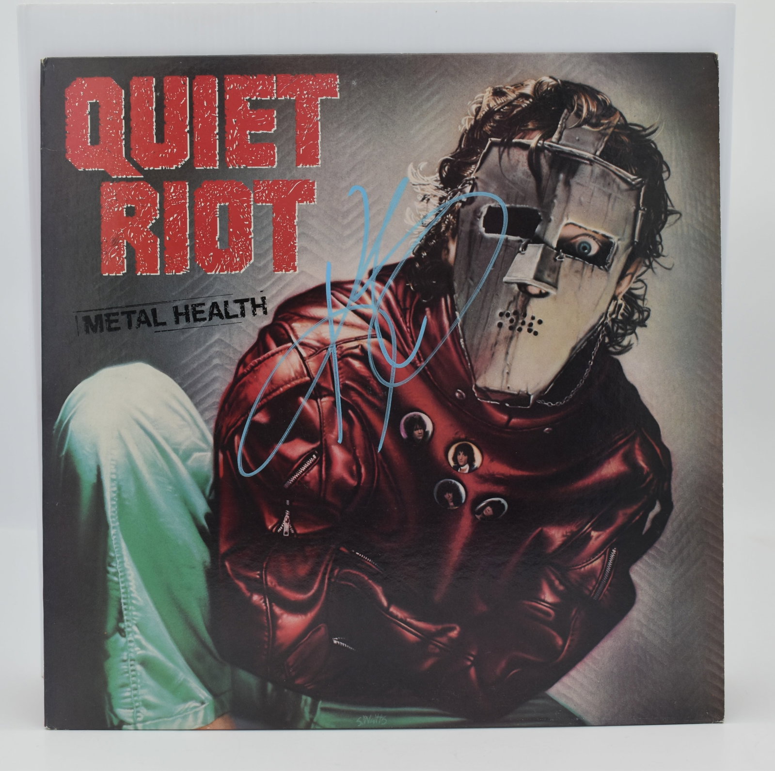 Kevin DuBrow autographed Mental Health album: If you have any questions about an item, please message on LiveAuctioneers or send an email to bids@hiramsah.com . Displays listed are mockup photos unless listed differently in the description, Displ