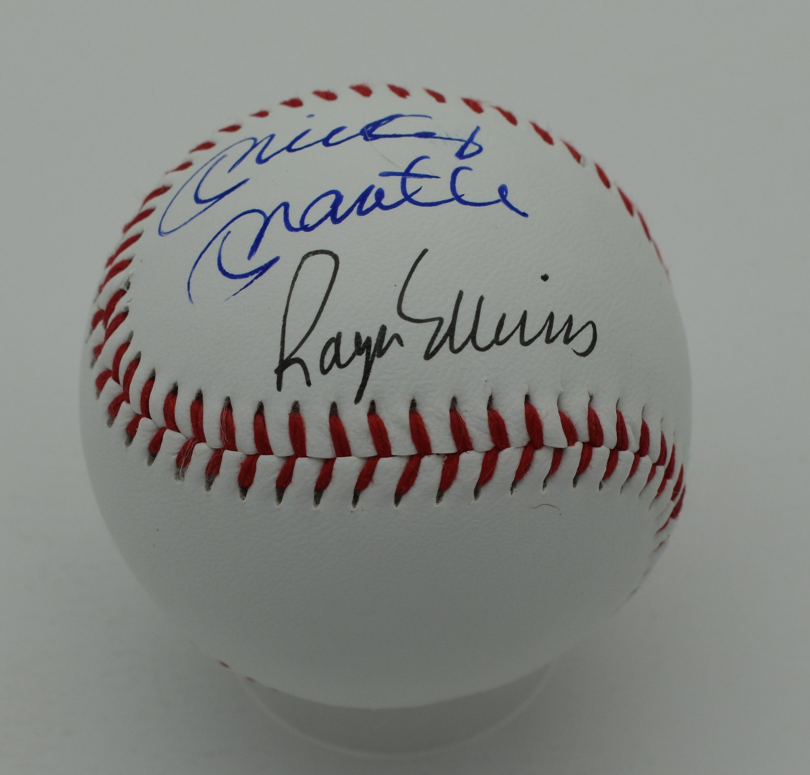 Mantle and Maris autographed baseball: If you have any questions about an item, please message on LiveAuctioneers or send an email to bids@hiramsah.com . Displays listed are mockup photos unless listed differently in the description, Displ