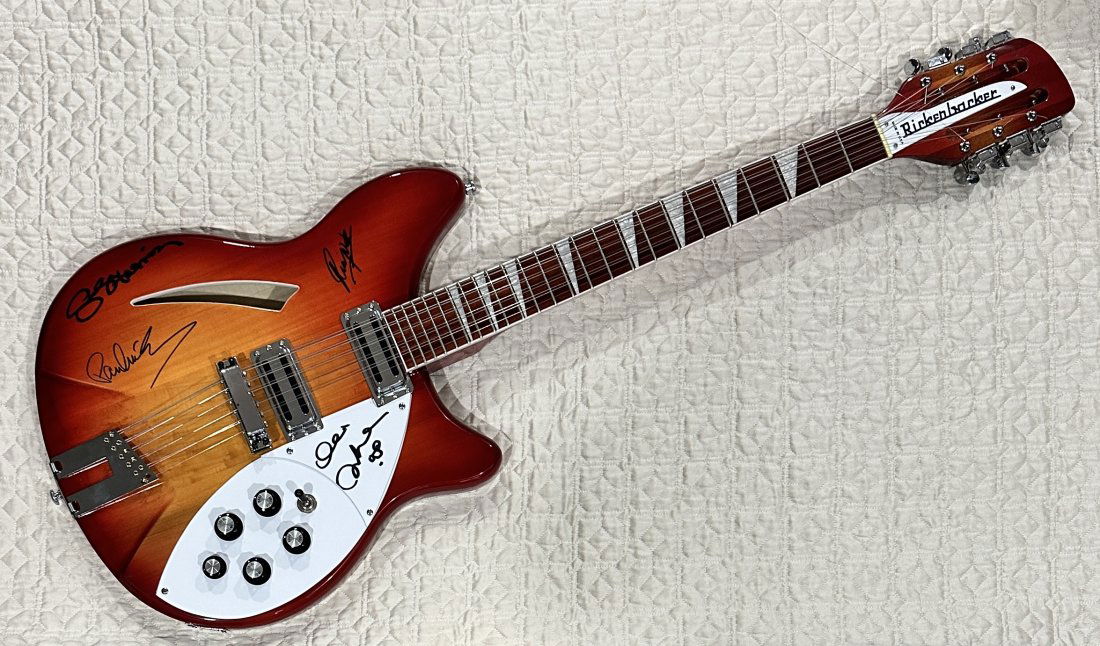 The Beatles Autographed Guitar Rickenbacker (1 of 1)