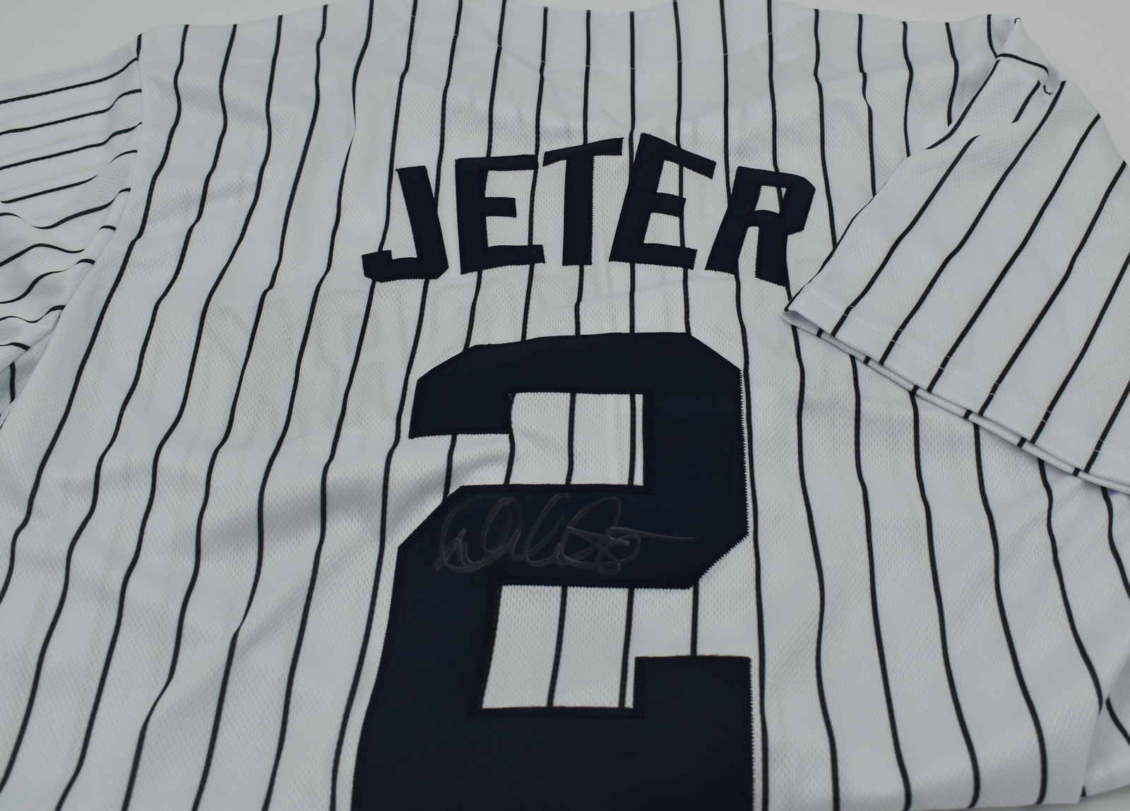 Derek Jeter autographed jersey (1 of 2)