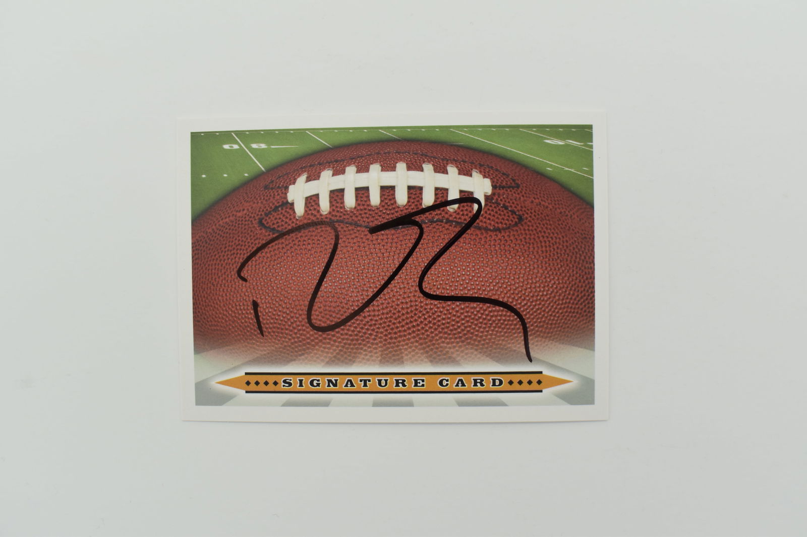 Tom Brady rushed autograph card (1 of 1)