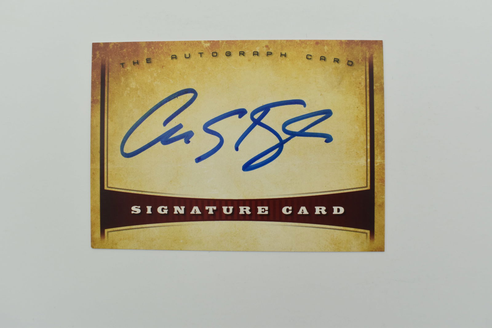 Chris Kyle autographed card (1 of 1)