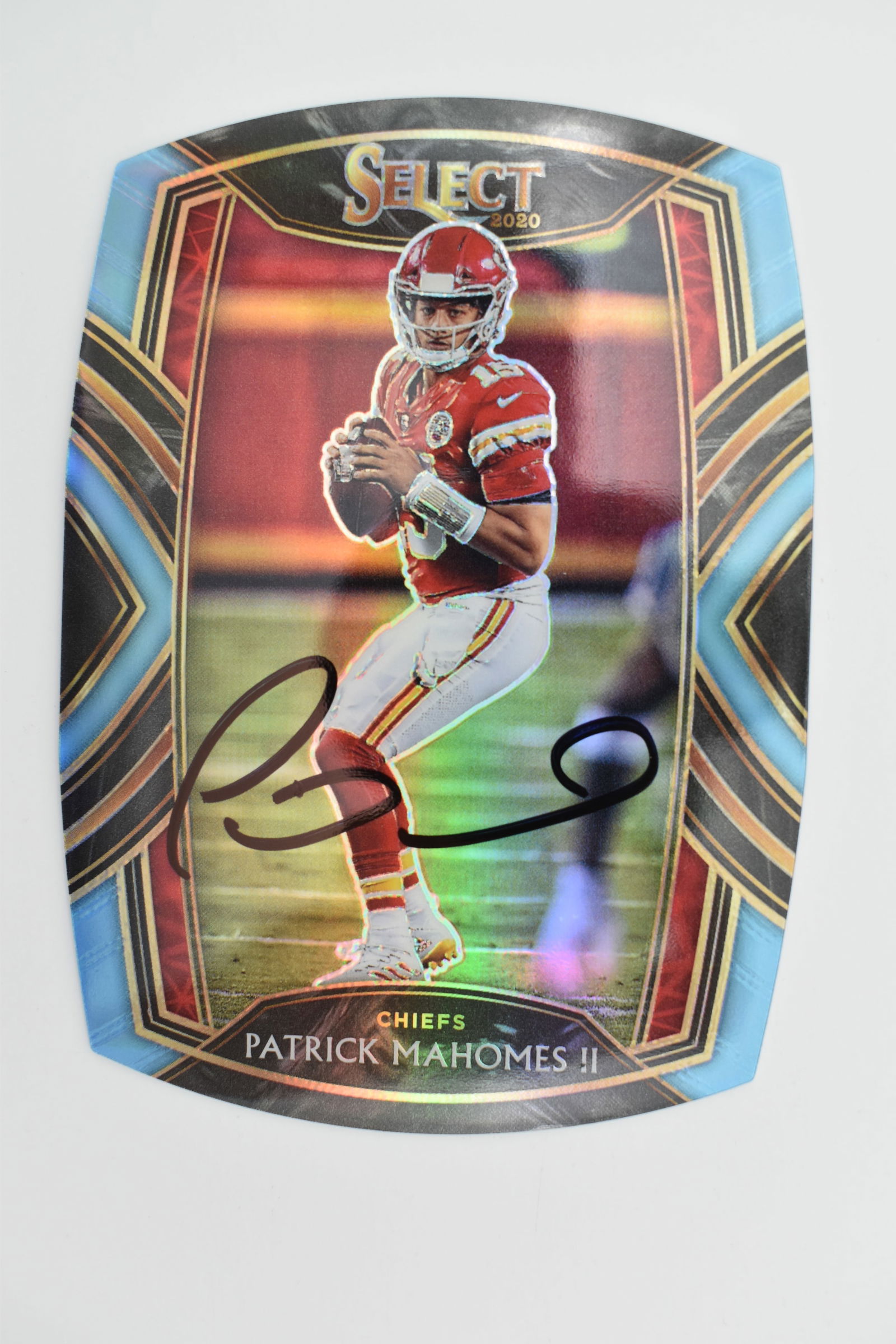 Patrick Mahomes 2020 Panini Prizm card (1 of 2)