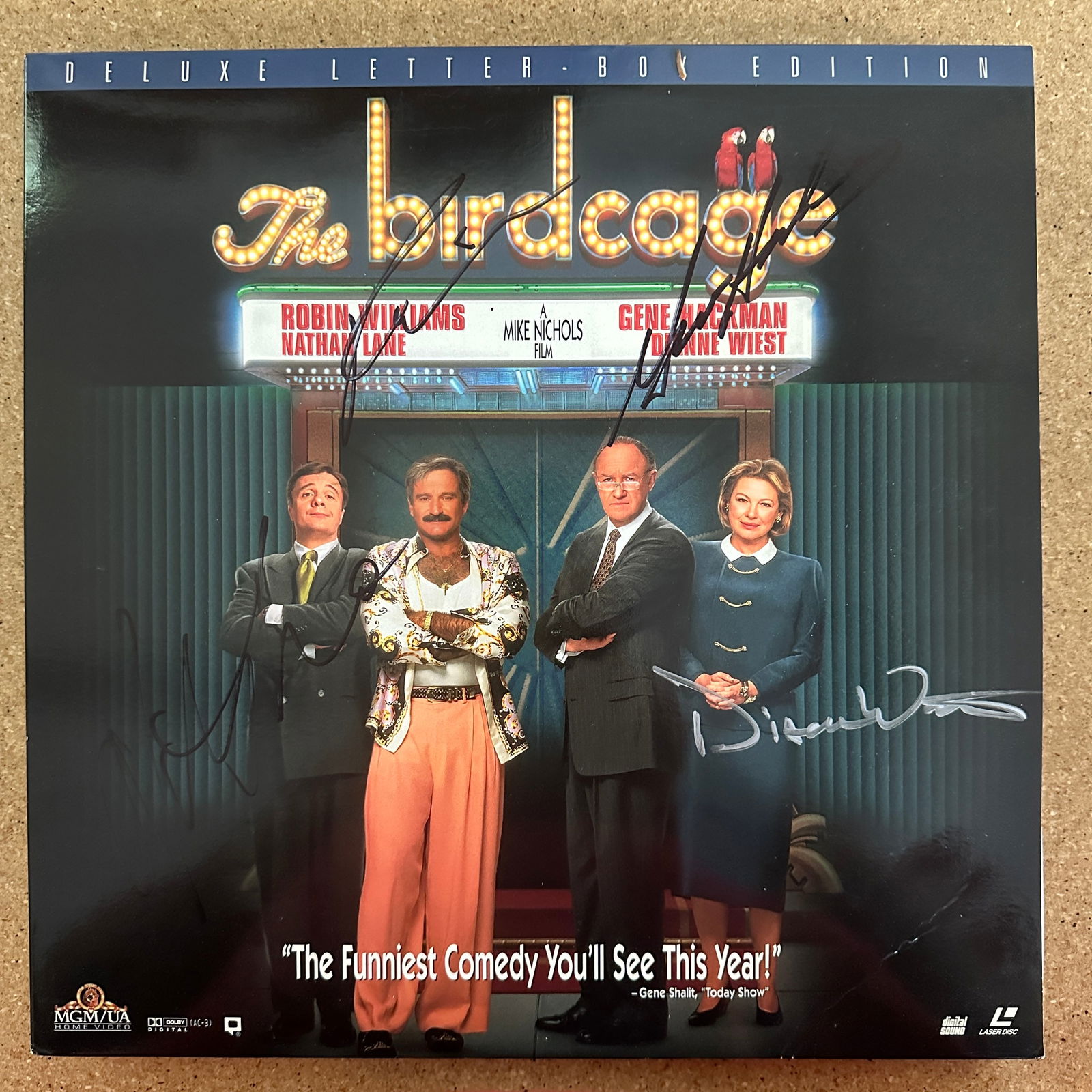 The Birdcage autographed Laser Disc (1 of 1)