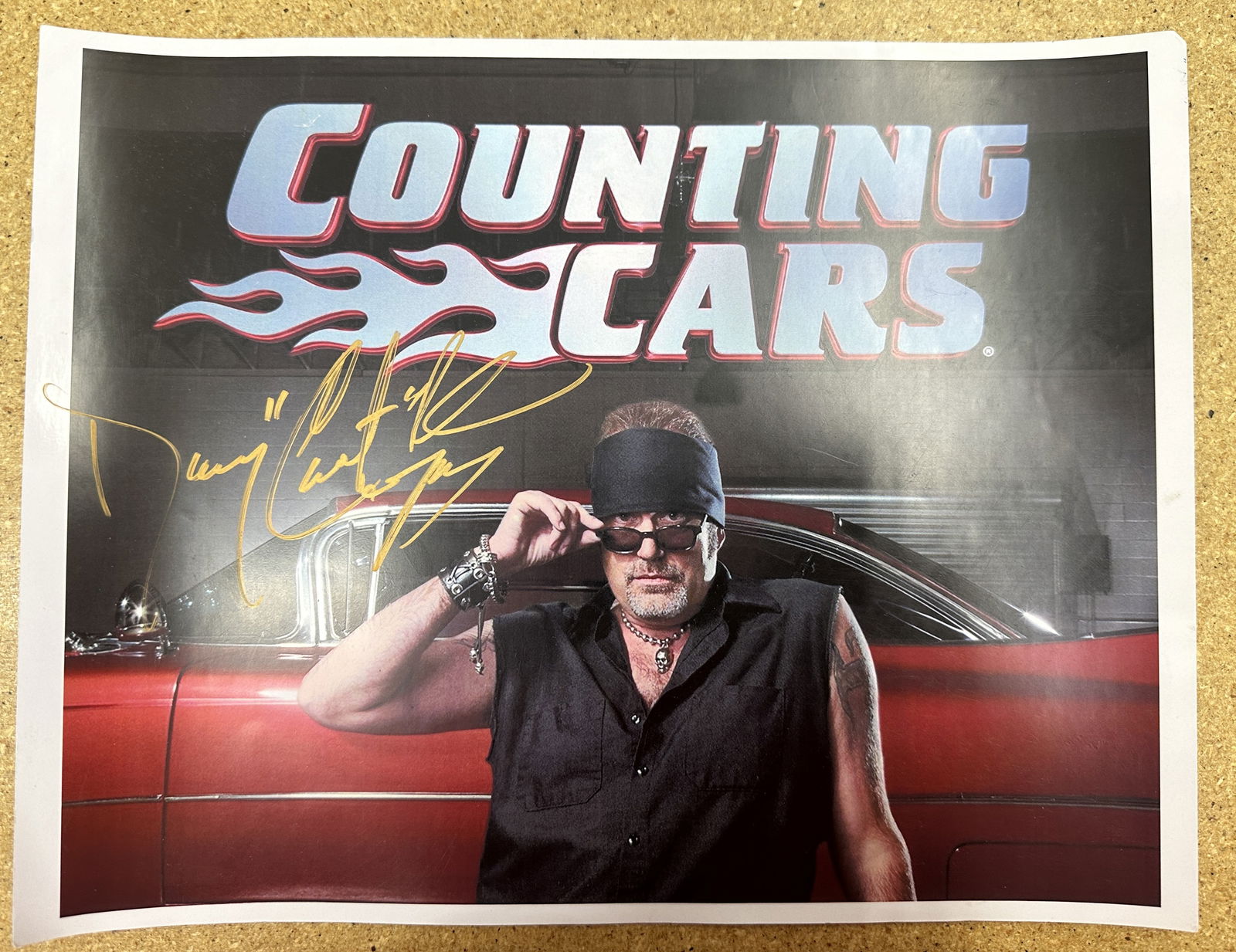 Danny "The Count" Koker autographed photo (1 of 1)