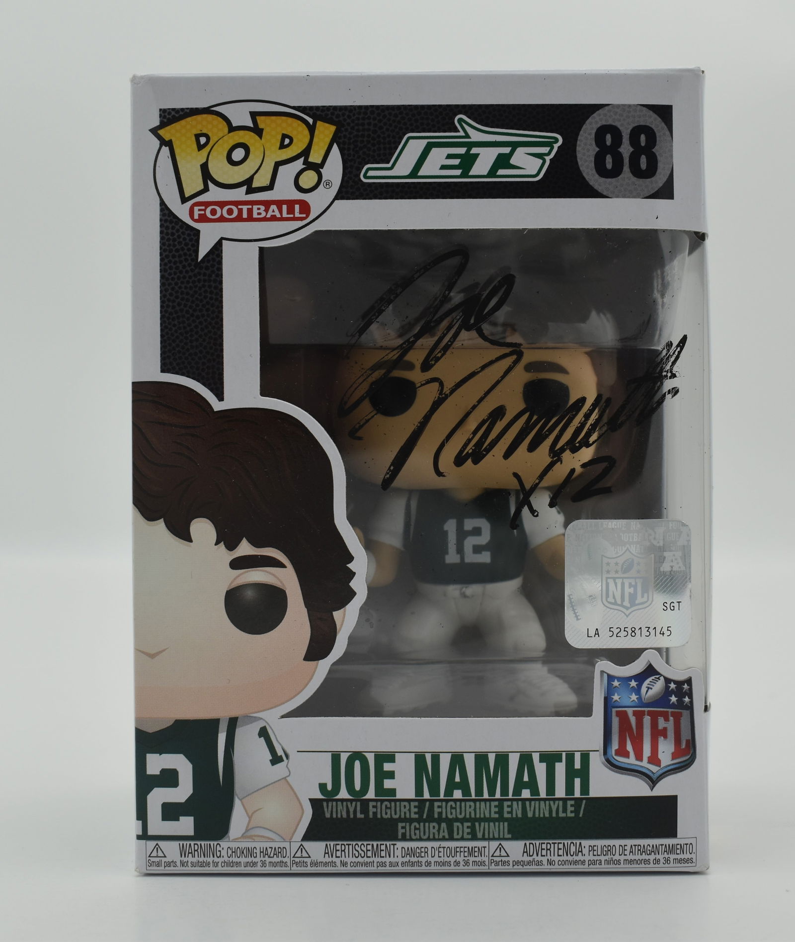 Joe Namath autographed Jets Funko (1 of 1)