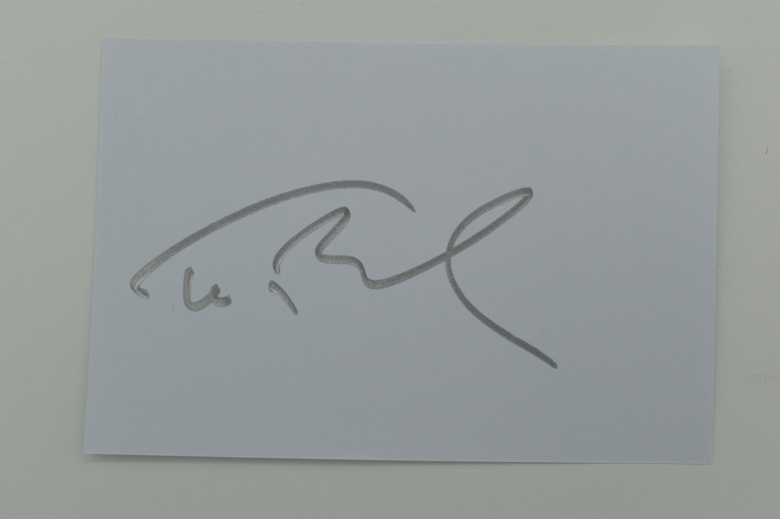 Tom Brady autographed card (1 of 1)