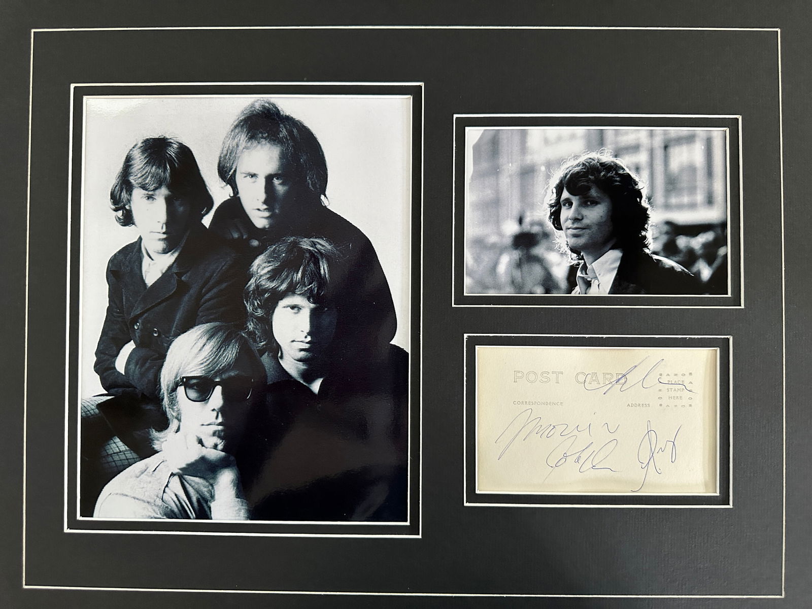The Doors photo & signature matted display (1 of 1)