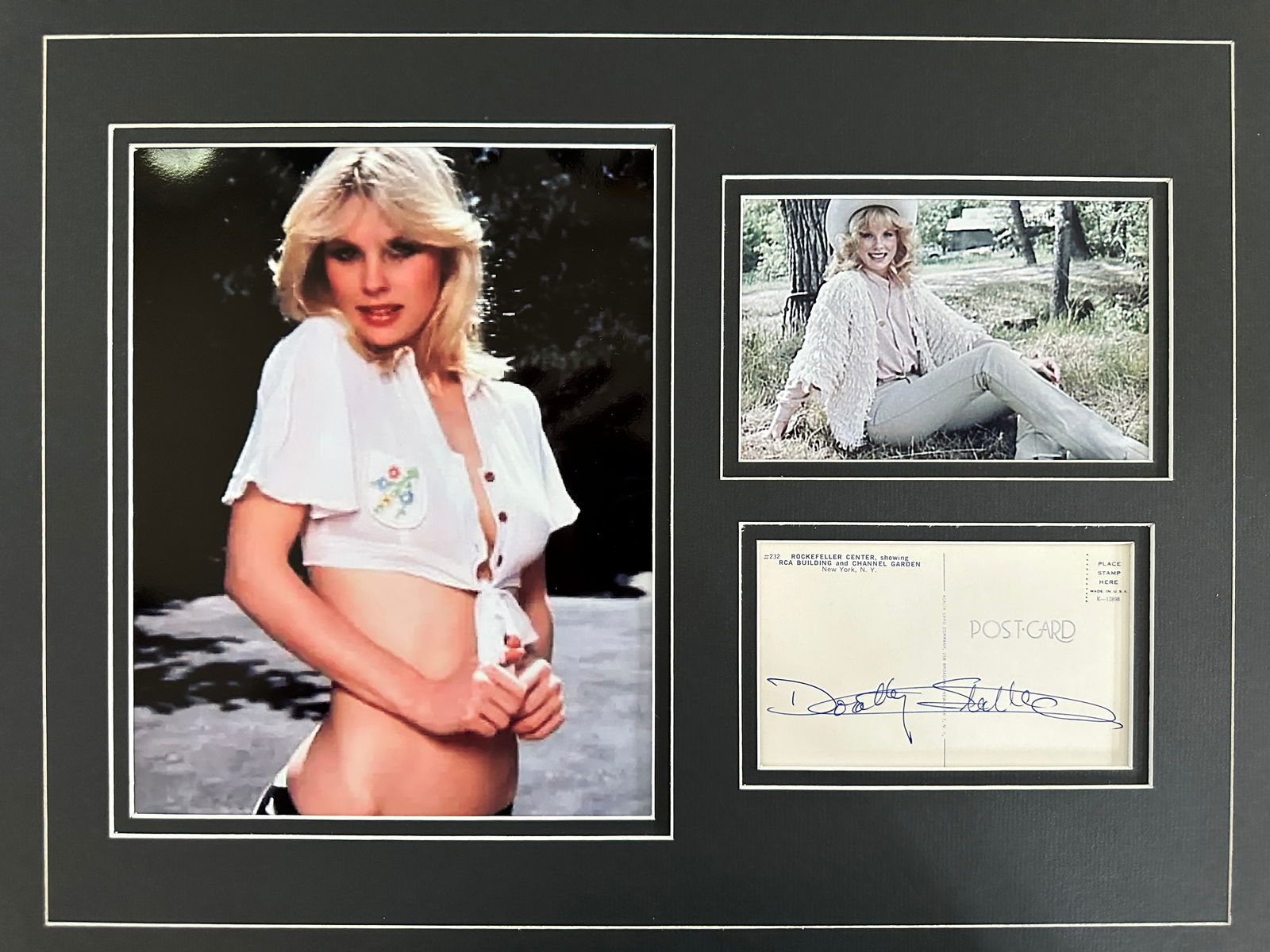 Dorothy Stratten photo & signature matted display (1 of 1)