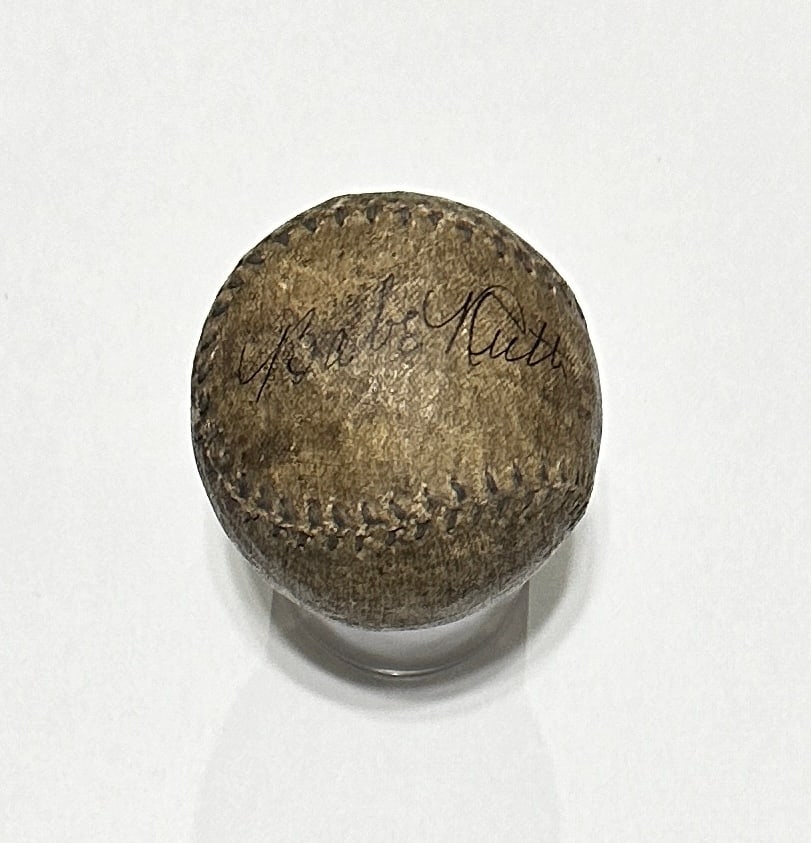 Babe Ruth autographed baseball (1 of 1)
