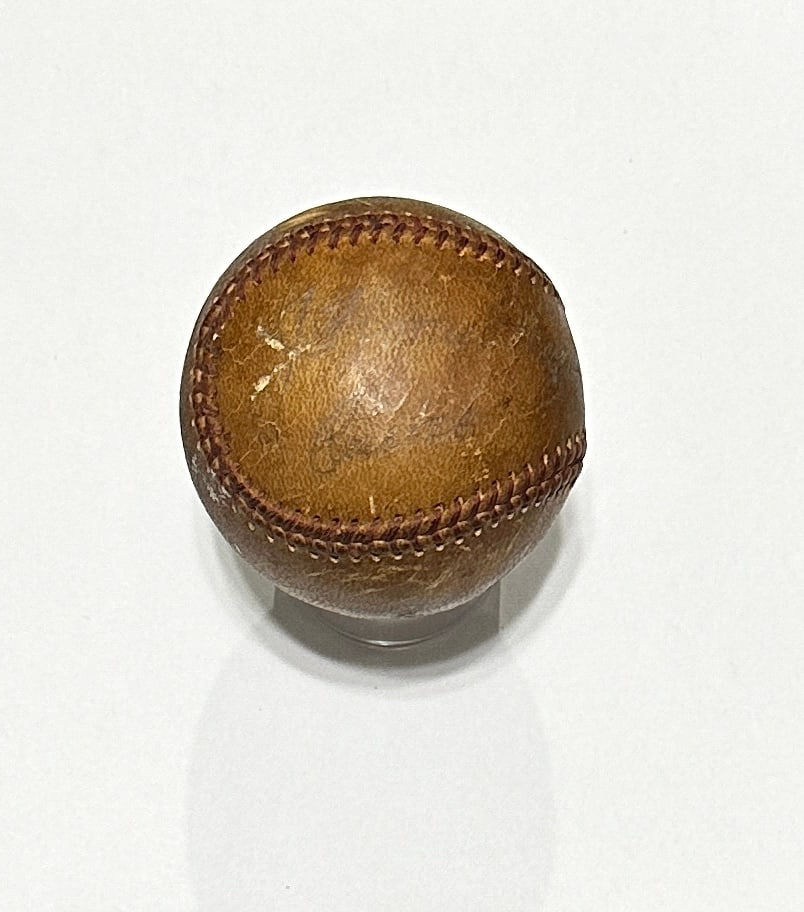 Honus Wagner autographed baseball (1 of 1)