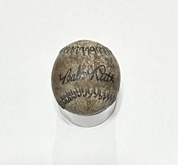 Babe Ruth autographed baseball (1 of 1)