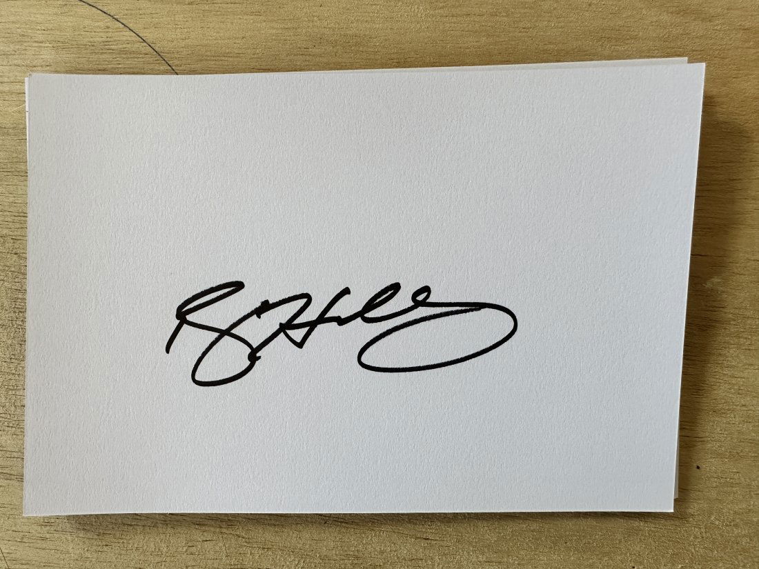 Roy Halladay Autographed Cut (1 of 1)