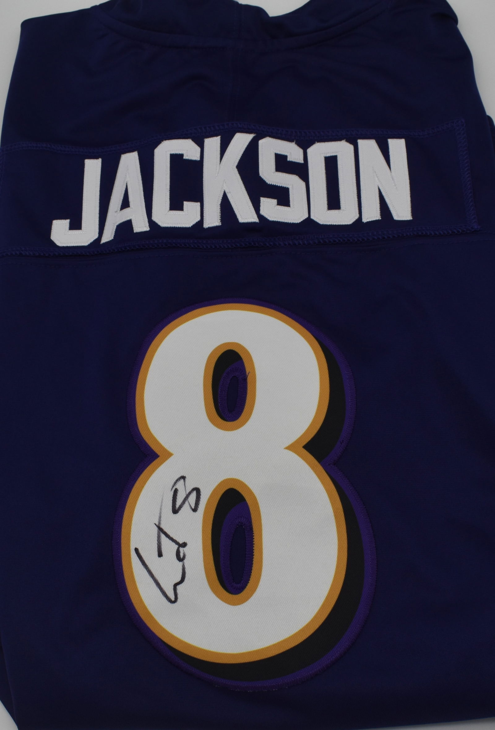 Lamar Jackson autographed Ravens jersey (1 of 2)