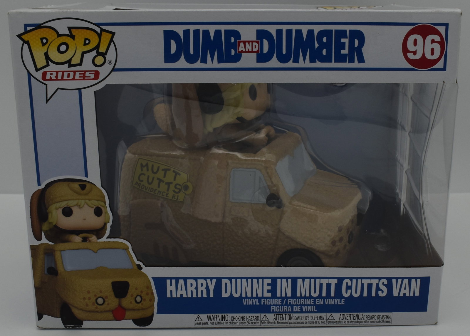 Harry Dunne in Mutt Cutts van Funko 96: If you have any questions about an item, please message on LiveAuctioneers or send an email to bids@hiramsah.com . Displays listed are mockup photos unless listed differently in the description, Displ