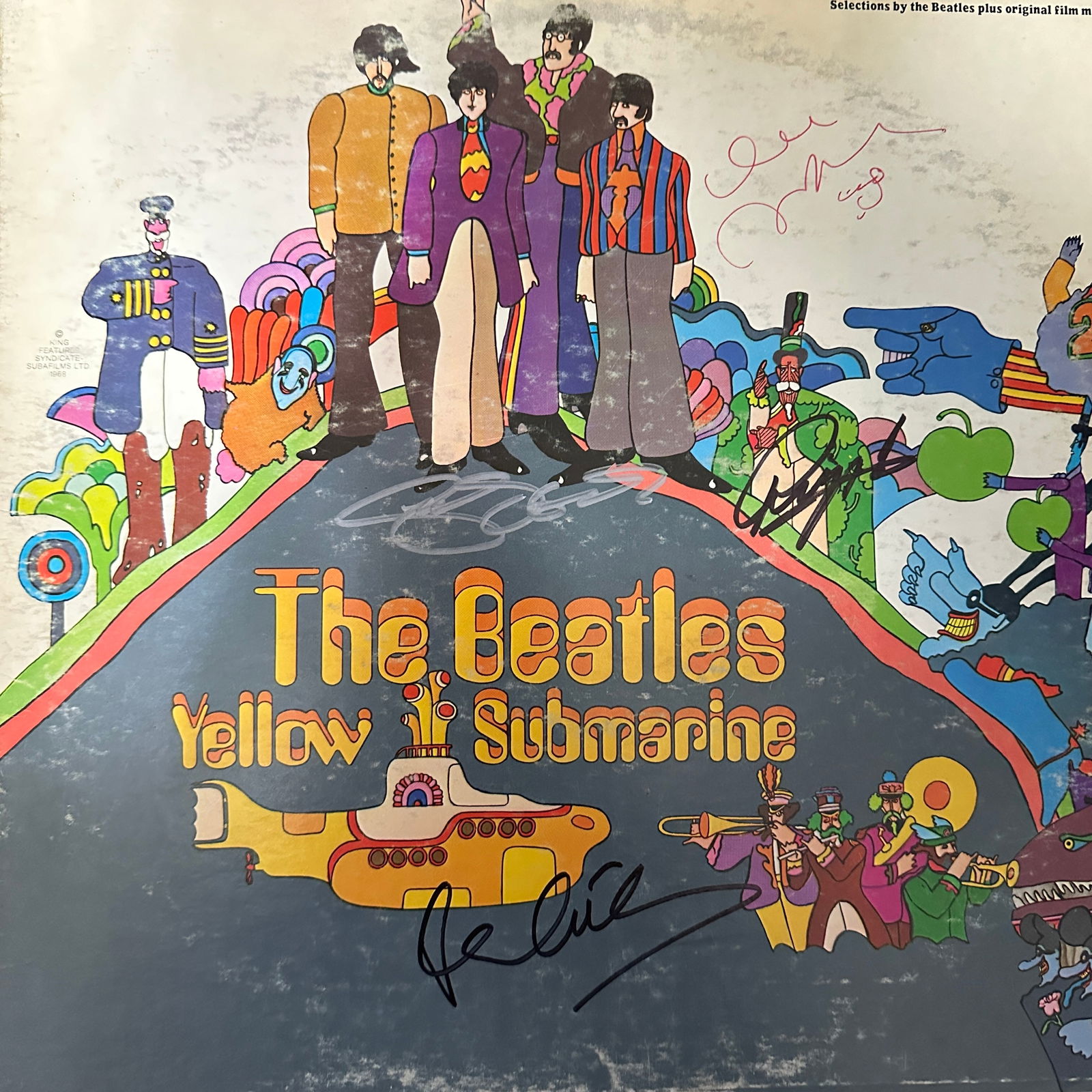 The Beatles Autographed Album All 4 LENNON W/COA (1 of 1)