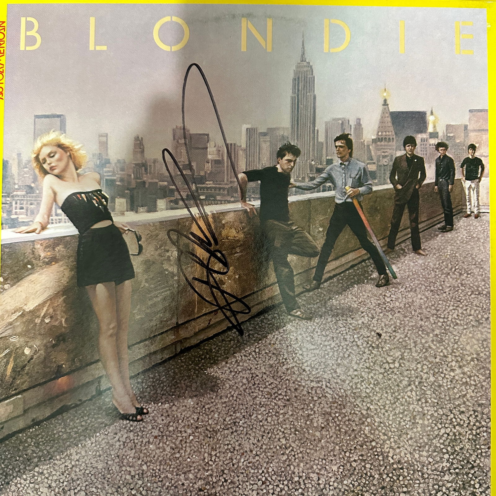 Debbie Harry Autographed Album w/COA (1 of 1)