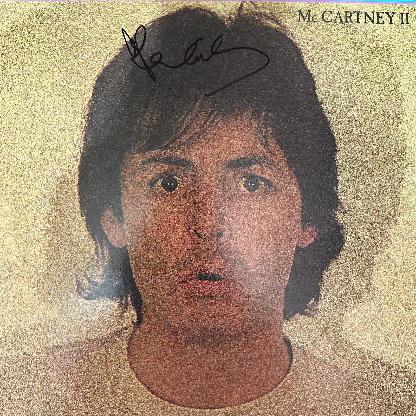 Paul McCartney Autographed Album W/COA: If you have any questions about an item, please message on LiveAuctioneers or send an email to bids@hiramsah.com . Displays listed are mockup photos unless listed differently in the description, Displ