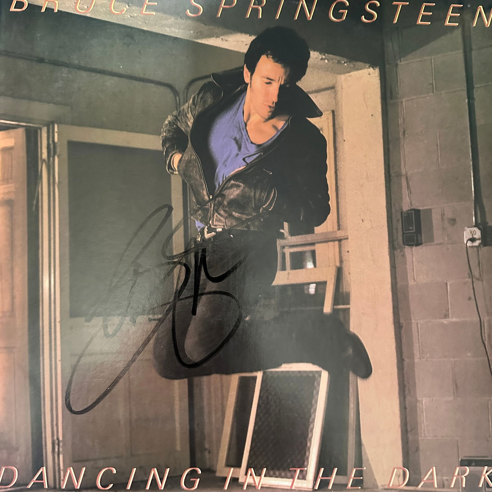 Bruce Springsteen Autographed Album W/COA (1 of 1)