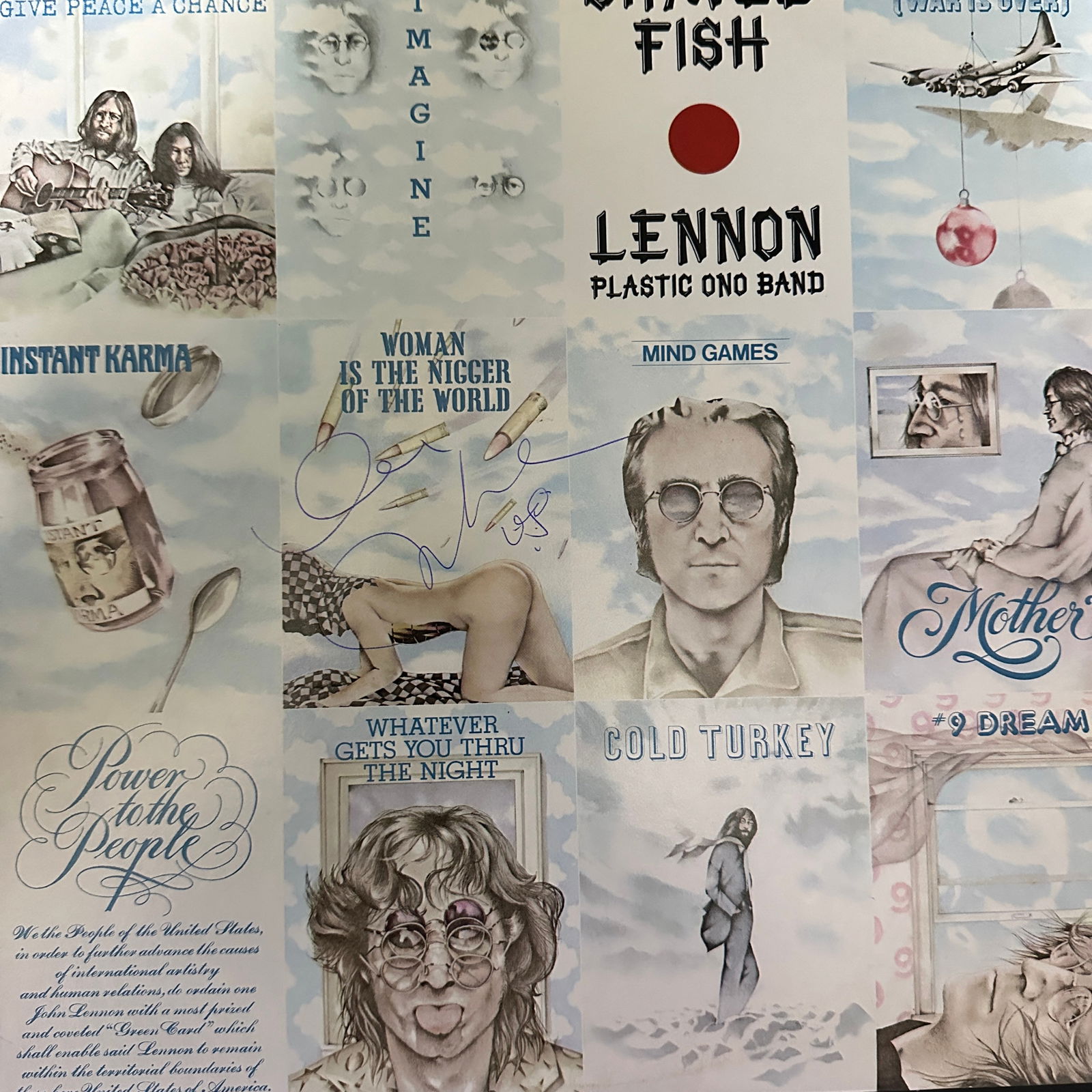 John Lennon Autographed Album w/COA (1 of 1)