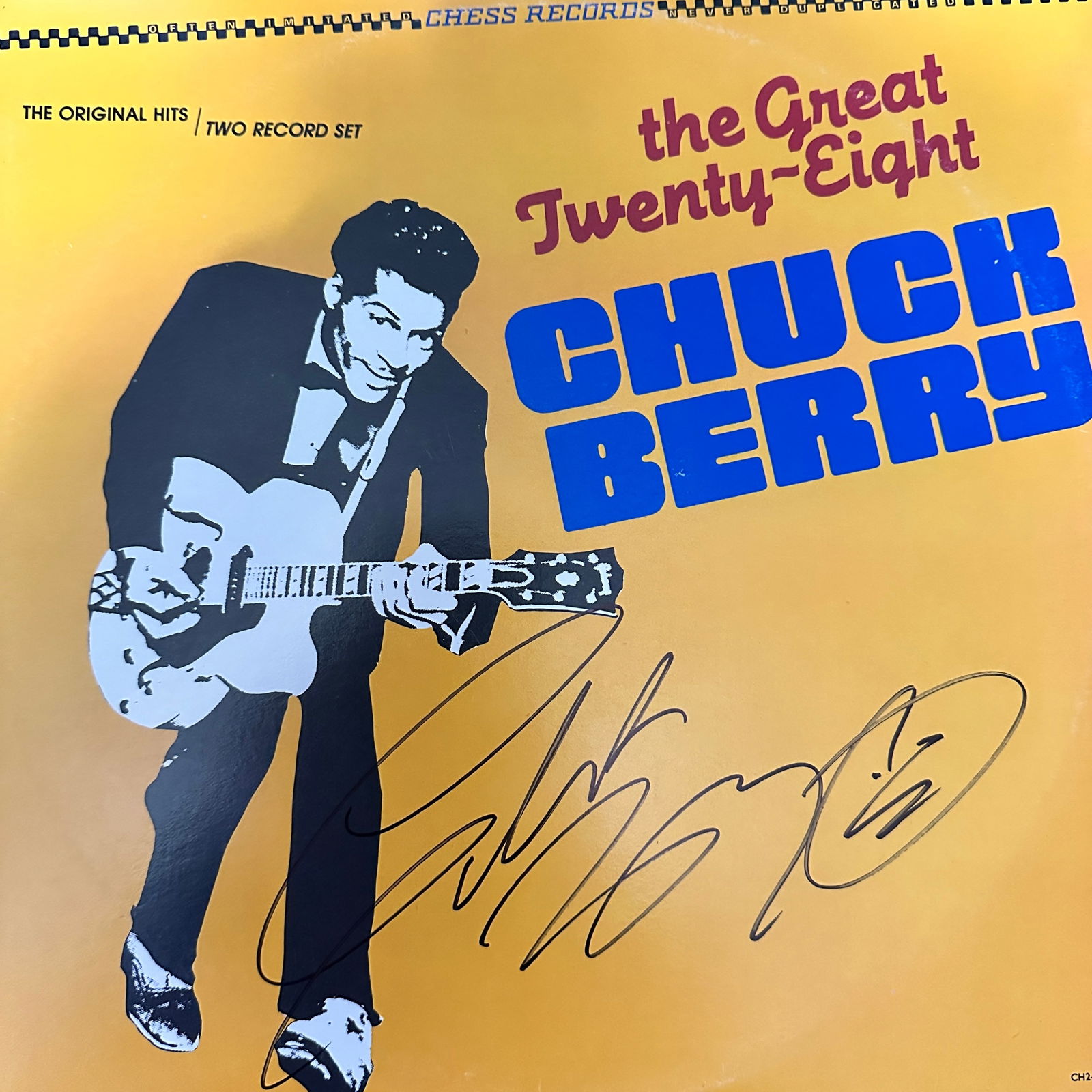 Chuck Berry Autographed ALBUM W/COA (1 of 1)