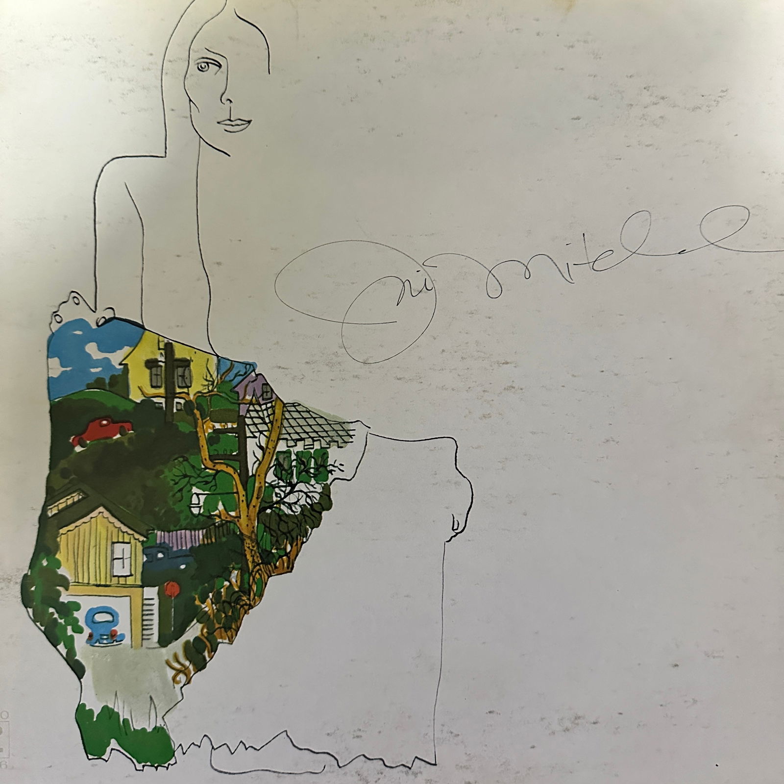 Joni Mitchell AUTOGRAPHED Album w/COA (1 of 1)