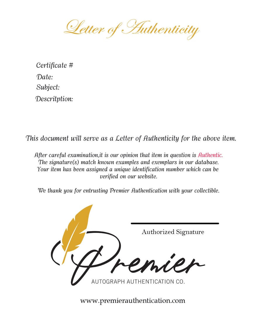 Paul McCartney Autographed ALBUM W/COA: If you have any questions about an item, please message on LiveAuctioneers or send an email to bids@hiramsah.com . Displays listed are mockup photos unless listed differently in the description, Displ