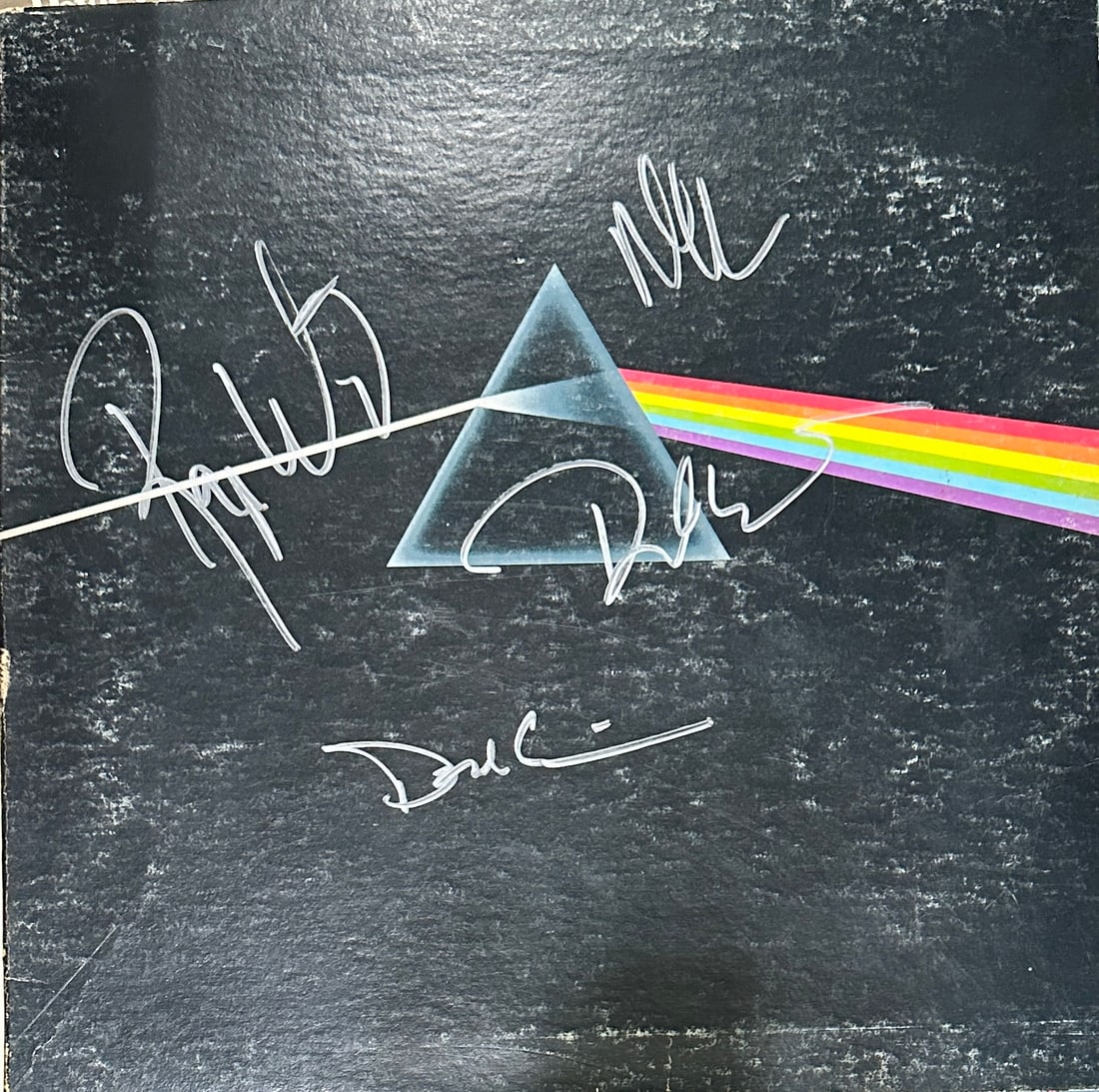 Pink Floyd Autographed Album WRIGHT WATERS GILMOUR MASON W/COA (1 of 3)