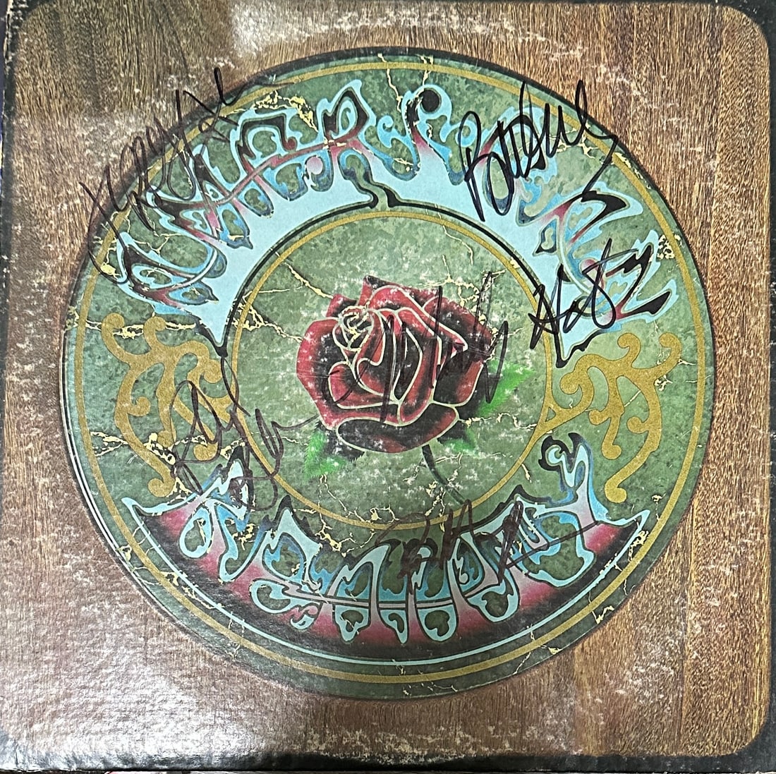 Grateful Dead AUTOGRAPHED Record Album JERRY BOB PHIL MICKEY BILL W/COA (1 of 2)