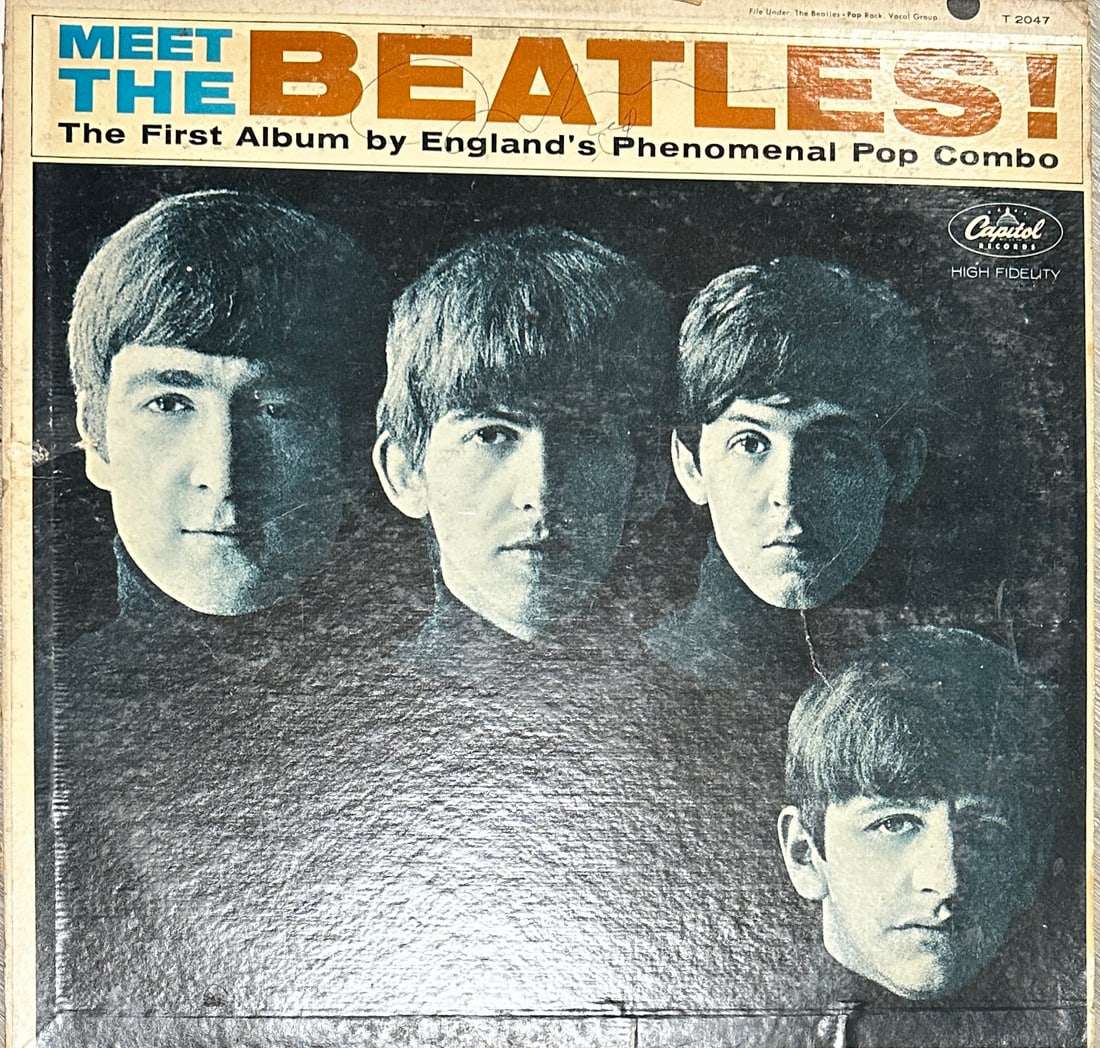 John Lennon Autographed ALBUM W/COA (1 of 2)