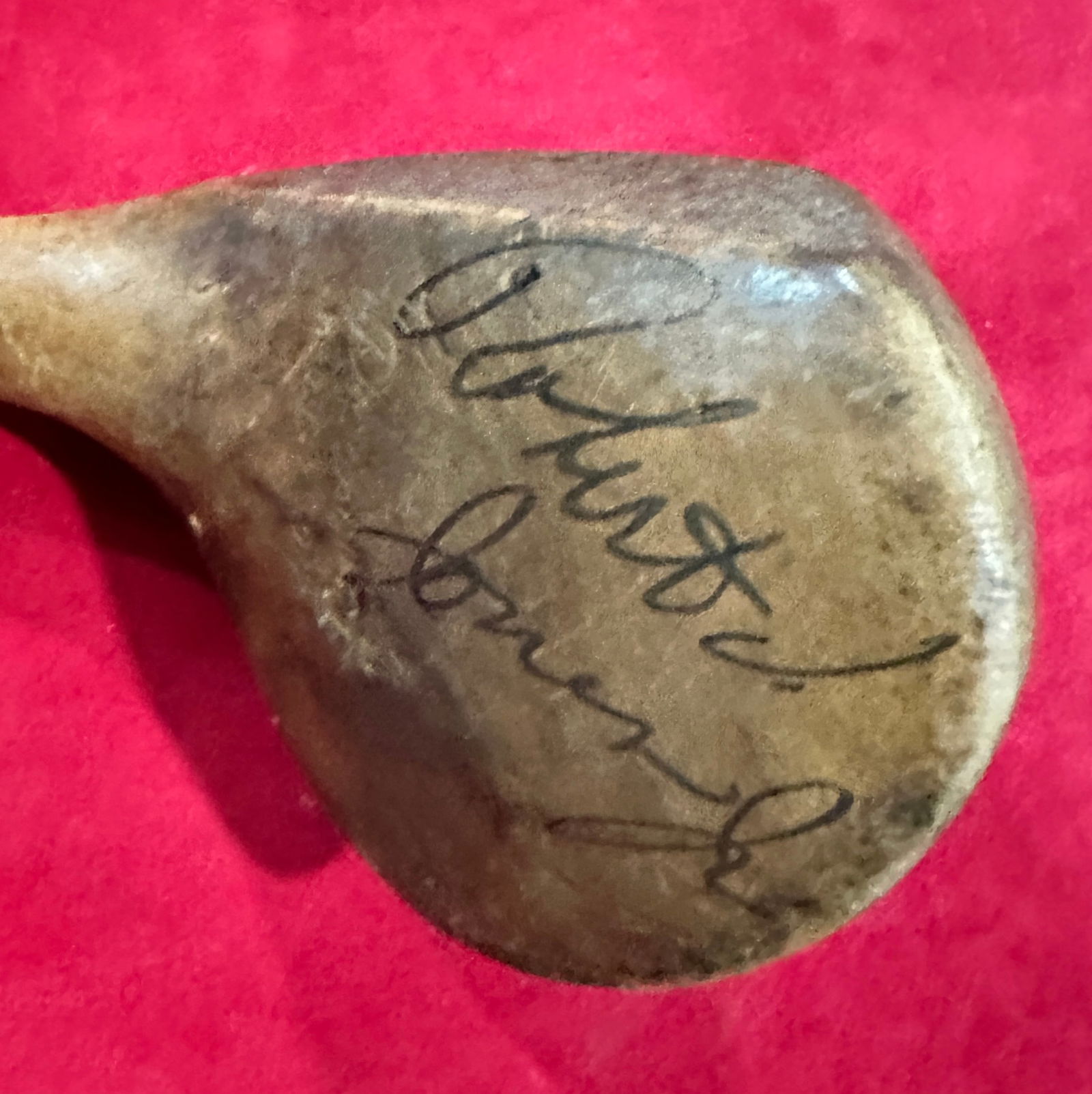 bobby-jones-autographed-vintage-golf-club-w-coa-signed-robert-auction