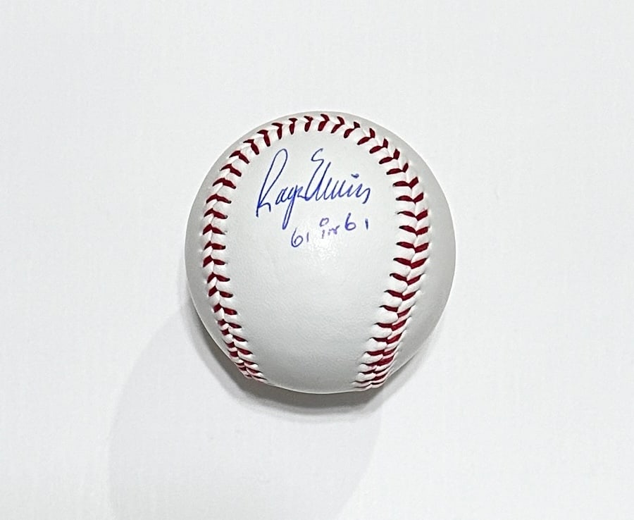 Roger Maris Autographed Baseball (1 of 2)