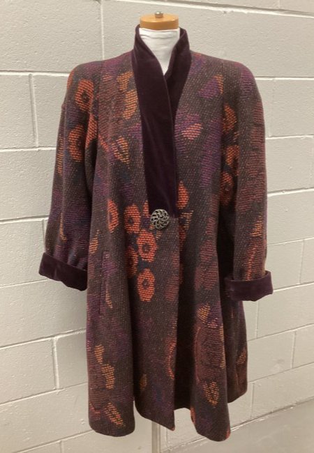 Vintage J Gallery Wool Blend Swing Coat (1 of 5)