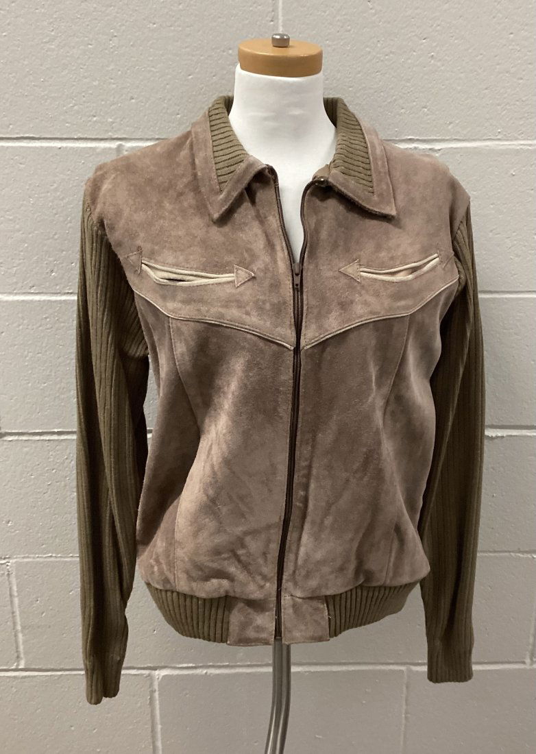 Vintage O. A. Papaleo Cowhide Bomber Jacket (1 of 4)