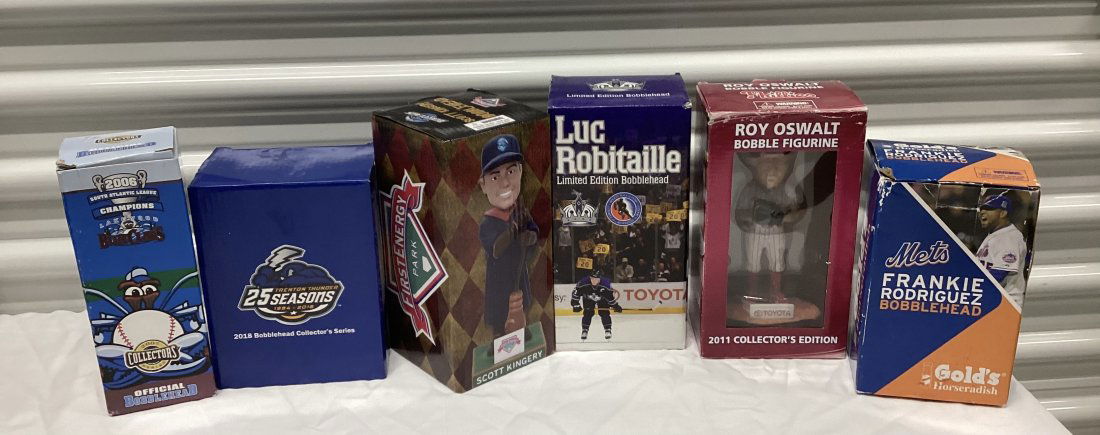 Boxed Sports Bobbleheads (1 of 2)